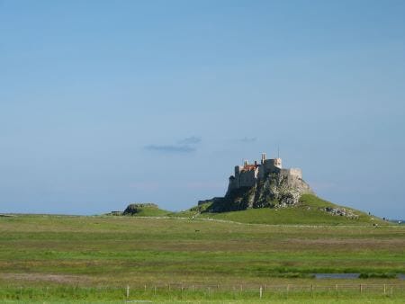 Lindisfarne Castle on Holy Island