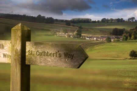 st cuthberts walk sign